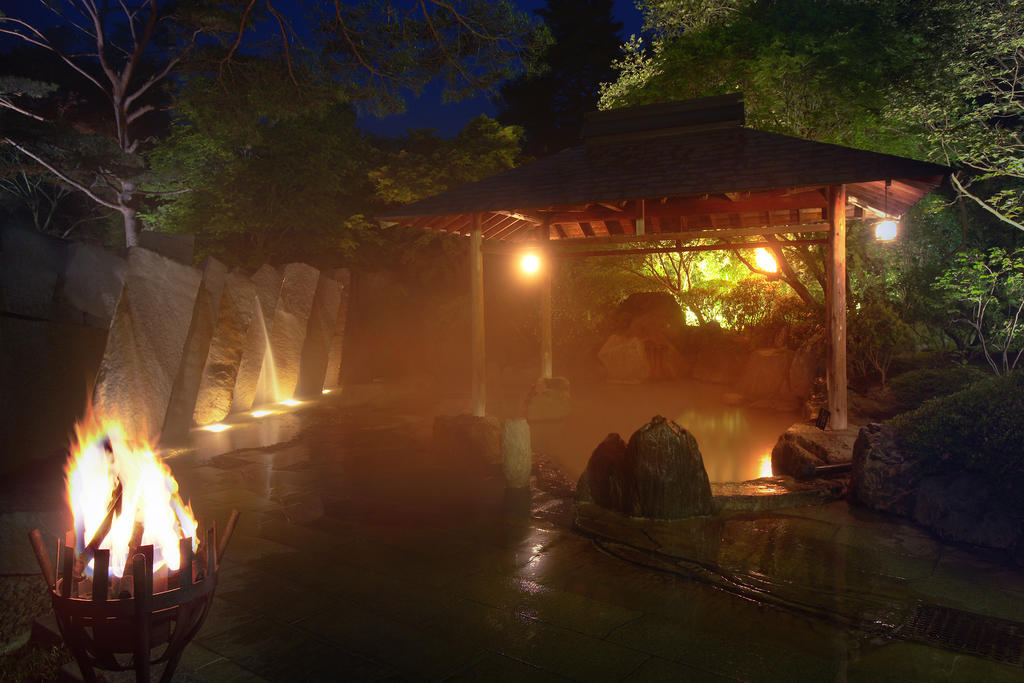 Sendai Akiku Weni Bonfire No Tang Hotel Exterior photo